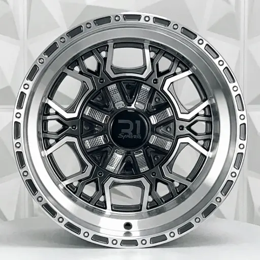 [157629] RIN 15X8 6-139.7 R1 SPORT JWC267 GUNMETAL MACHINE FACE ET-10 CB106.1