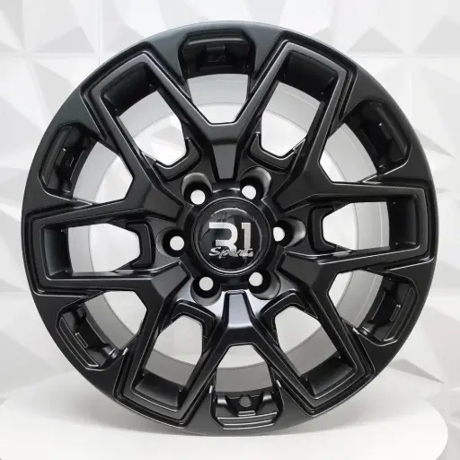 [204540] RIN 20X9 6-139.7 R1 SPORT QC2032 MATT BLACK ET15 CB106.1